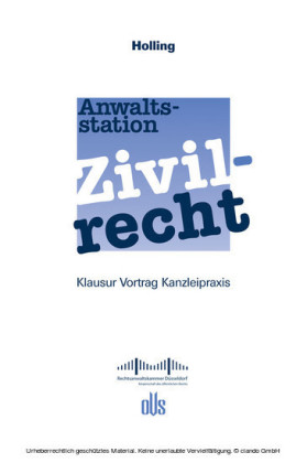 Anwaltsstation Zivilrecht