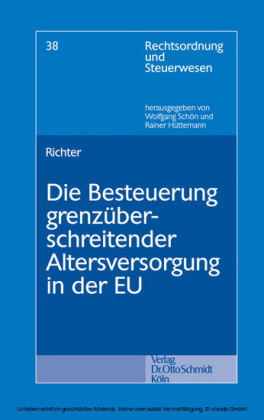 Die Besteuerung grenzüberschreitender Altersversorgung in der EU