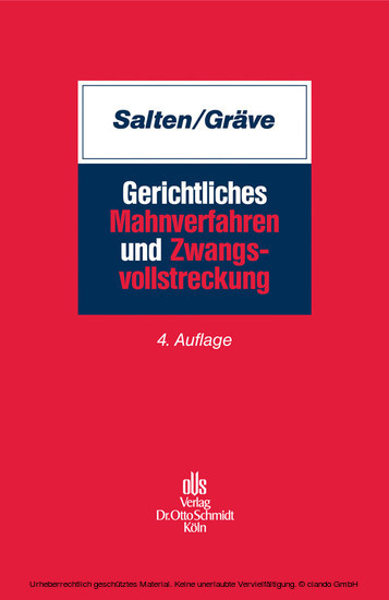 Gerichtliches Mahnverfahren und Zwangsvollstreckung main product photo