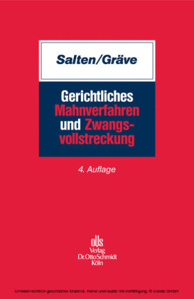 Gerichtliches Mahnverfahren und Zwangsvollstreckung