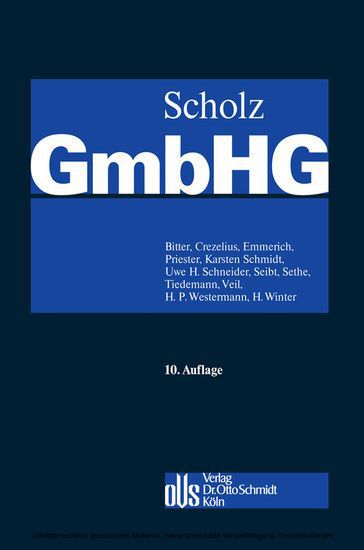 GmbH Gesetz (GmbHG), Band 2 main product photo