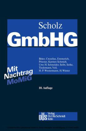 GmbH Gesetz (GmbHG), Band 3