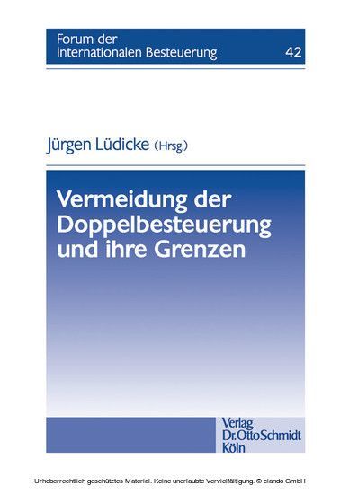 Vermeidung der Doppelbesteuerung und ihre Grenzen main product photo