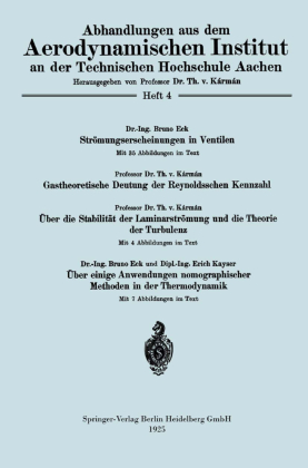 Strömungserscheinungen in Ventilen/Gastheoretische Deutung de...