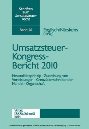 Umsatzsteuer-Kongress-Bericht 2010