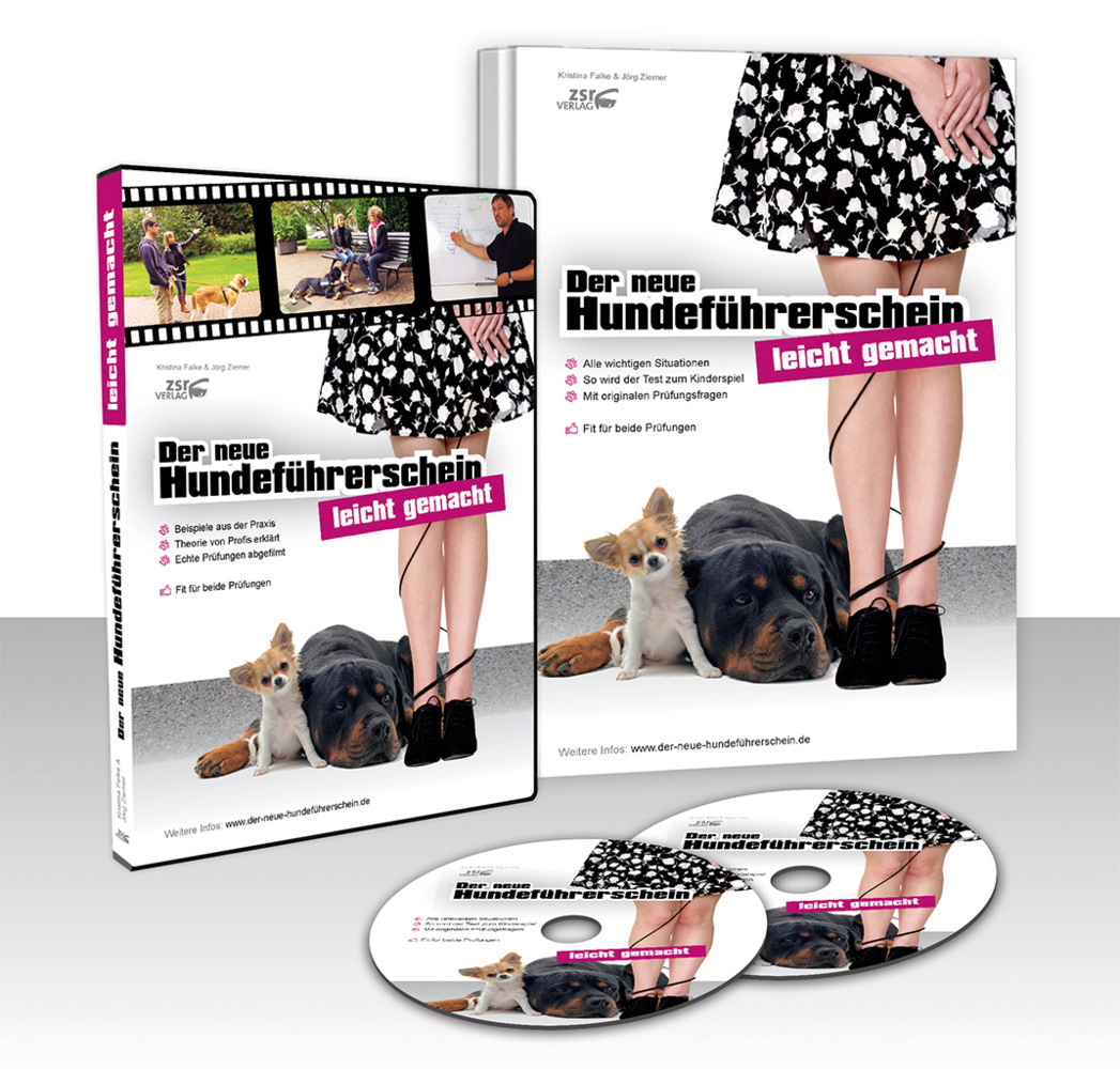 Der neue Hundeführerschein - leicht gemacht! BUCH & DVD main product photo