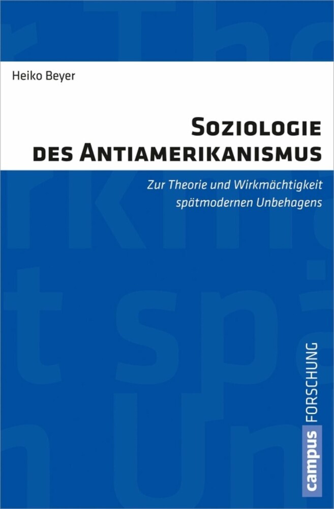 Soziologie des Antiamerikanismus main product photo