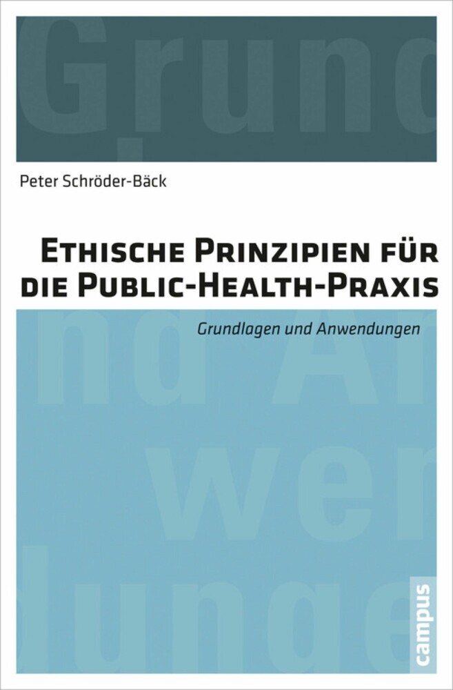 Ethische Prinzipien für die Public-Health-Praxis main product photo