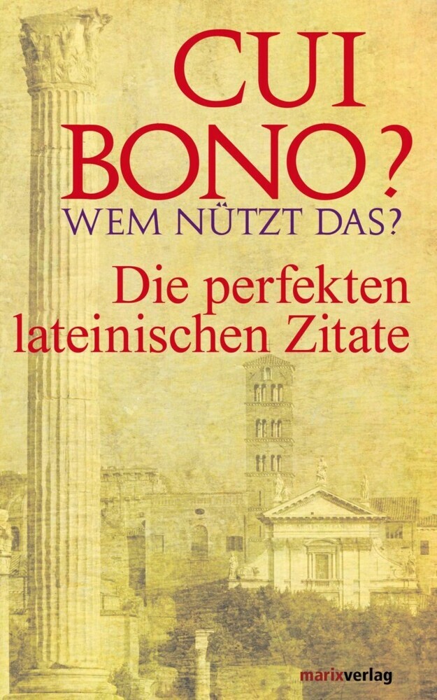 Cui bono? Wem nützt das? main product photo