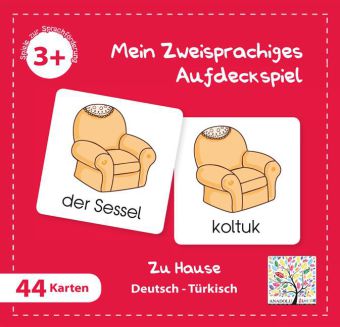 Mein Zweisprachiges Aufdeckspiel, Zu Hause, Türkisch (Kinderspiel) main product photo