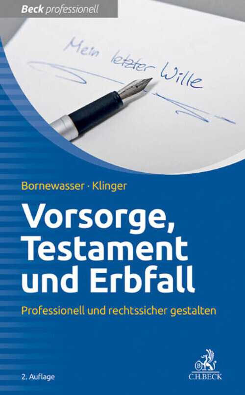 Vorsorge, Testament und Erbfall main product photo