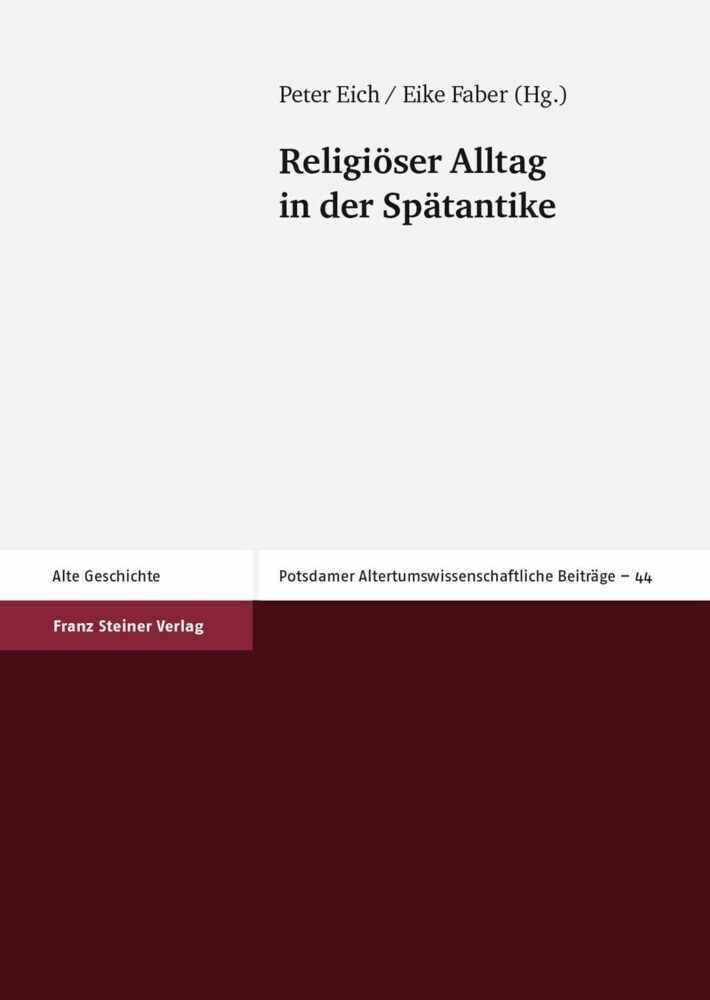 Religiöser Alltag in der Spätantike main product photo