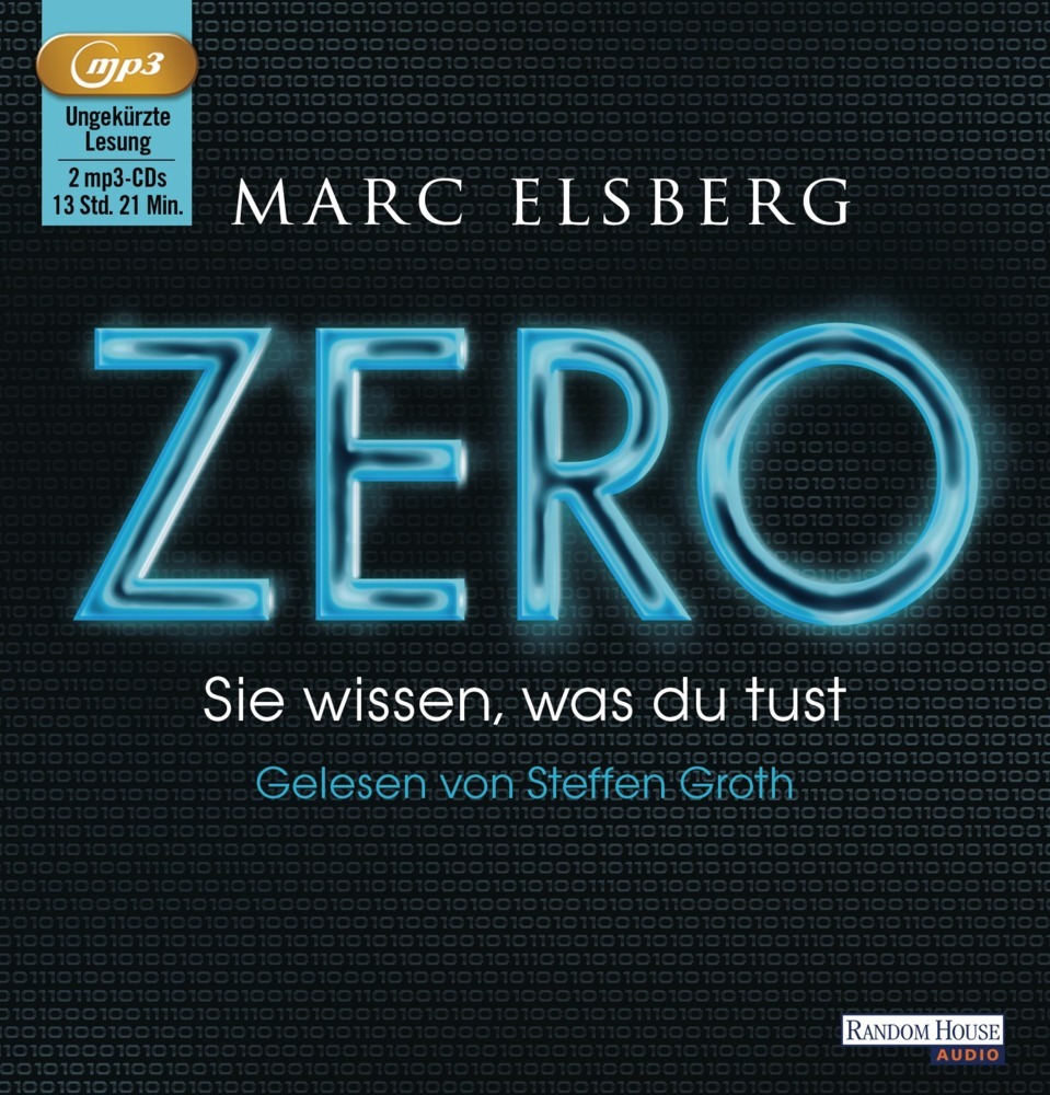ZERO - Sie wissen, was du tust, 2 Audio-CD, 2 MP3 main product photo