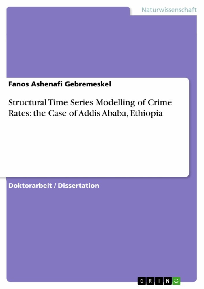 Structural Time Series Modelling of Crime Rates: the Case of Addis Ababa, Ethiopia main product photo