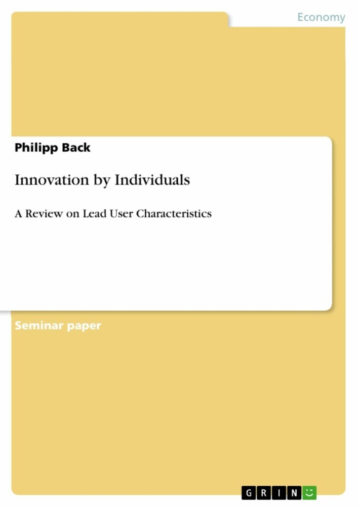 Innovation by Individuals main product photo