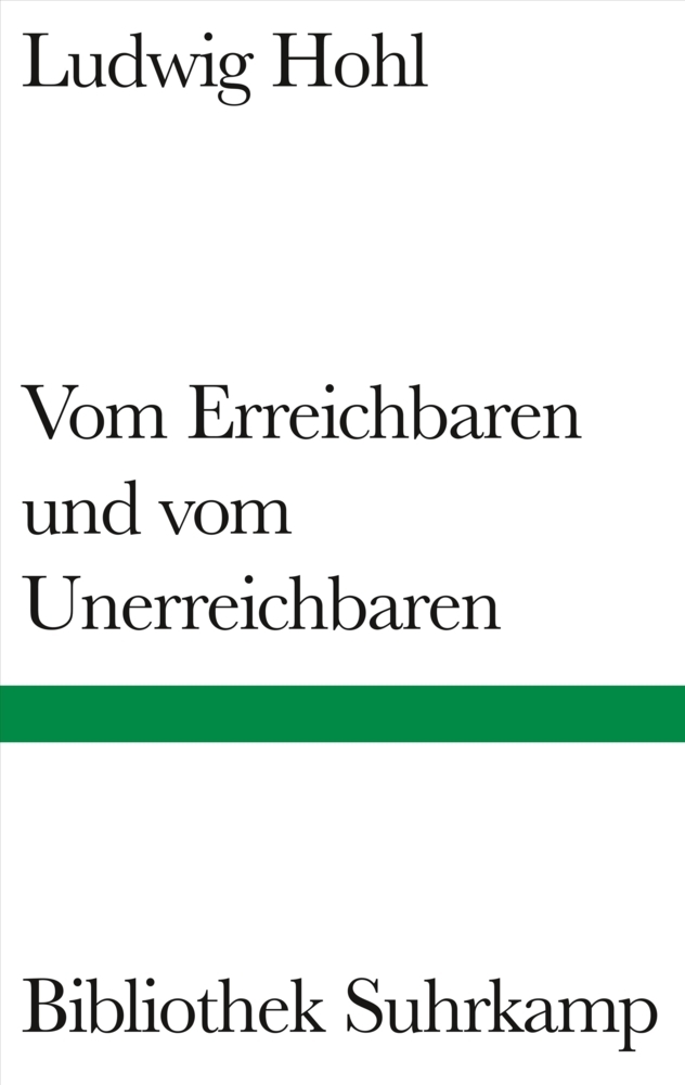 Vom Erreichbaren und vom Unerreichbaren main product photo