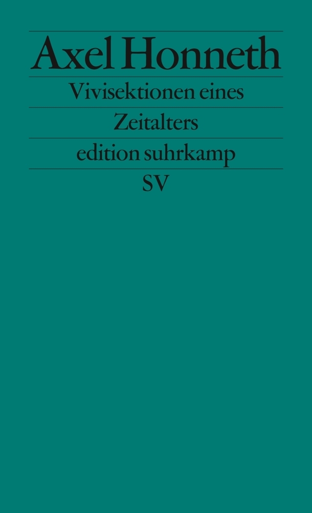 Vivisektionen eines Zeitalters main product photo