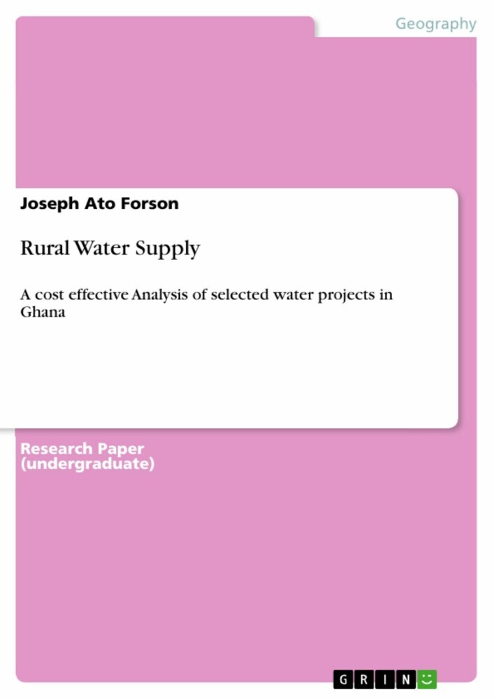 Rural Water Supply main product photo