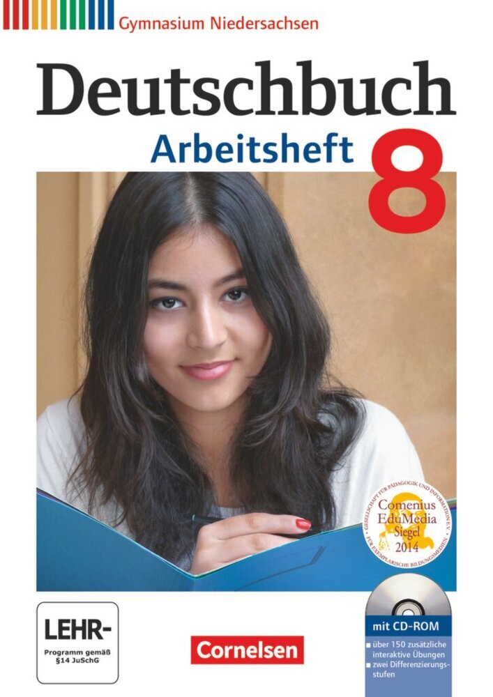 Deutschbuch Gymnasium - Niedersachsen - 8. Schuljahr main product photo