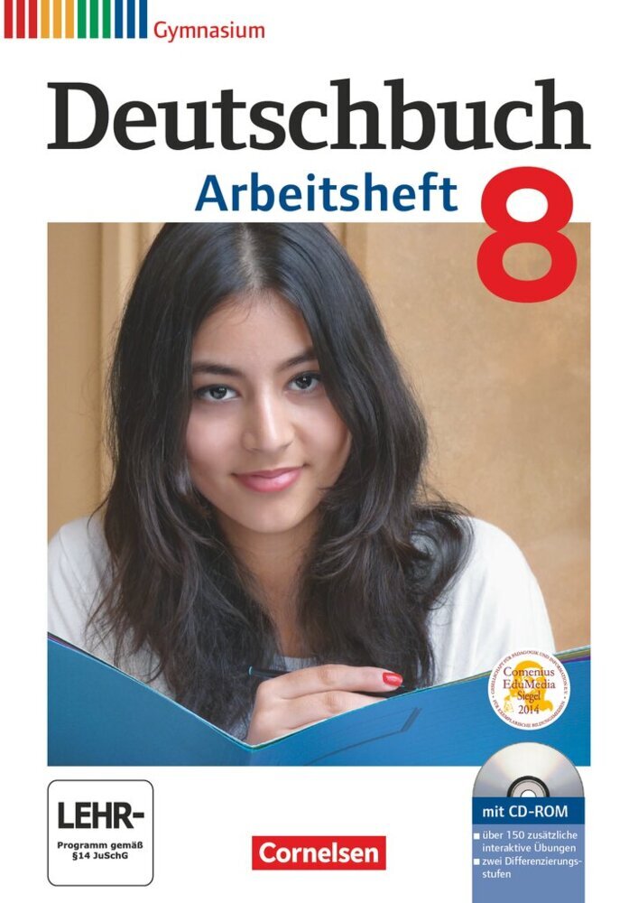 Deutschbuch Gymnasium - Allgemeine Ausgabe - 8. Schuljahr main product photo