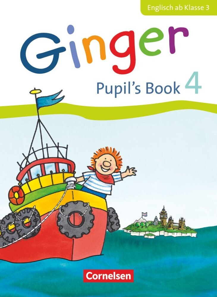 Ginger - Lehr- und Lernmaterial für den früh beginnenden Englischunterricht - Allgemeine Ausgabe - Neubearbeitung - 4. Schuljahr main product photo