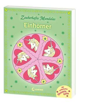 Zauberhafte Mandalas - Einhörner; .