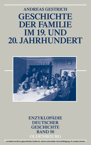 Geschichte der Familie im 19. und 20. Jahrhundert main product photo
