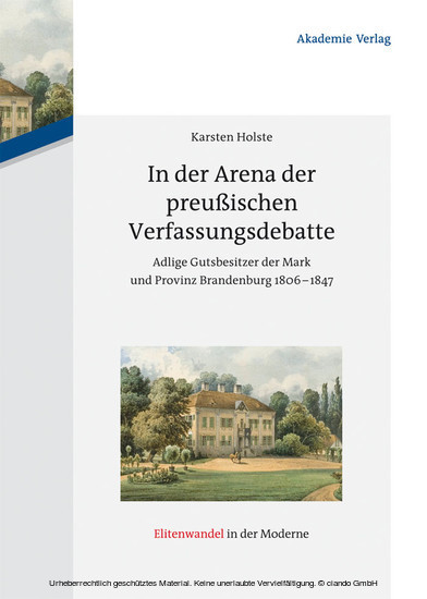 In der Arena der preußischen Verfassungsdebatte main product photo