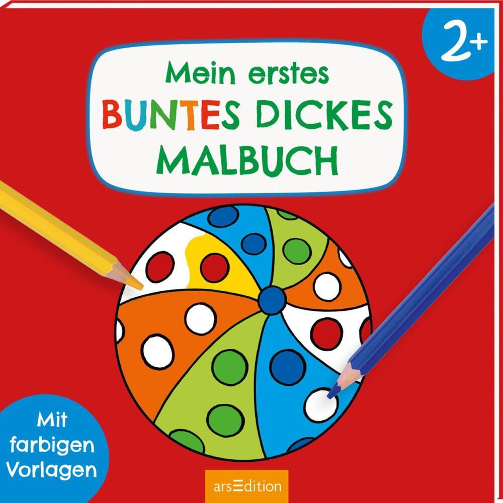 Mein erstes buntes dickes Malbuch ab 2 main product photo