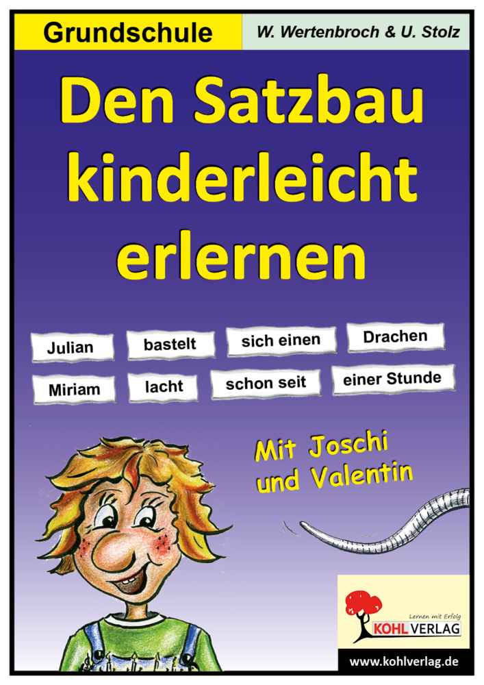 Den Satzbau kinderleicht erlernen main product photo