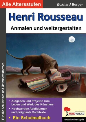 Henri Rousseau anmalen und weitergestalten