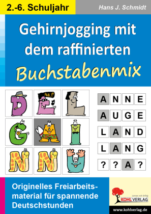 Gehirnjogging mit Kohls Buchstabenmix