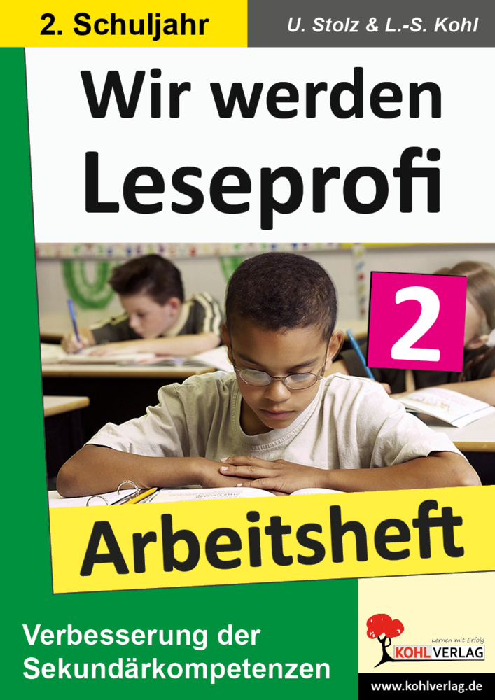 Wir werden Leseprofi - Arbeitsheft / Klasse 2 main product photo