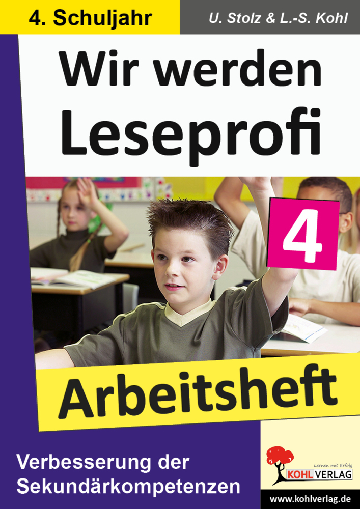 Wir werden Leseprofi - Arbeitsheft / Klasse 4 main product photo