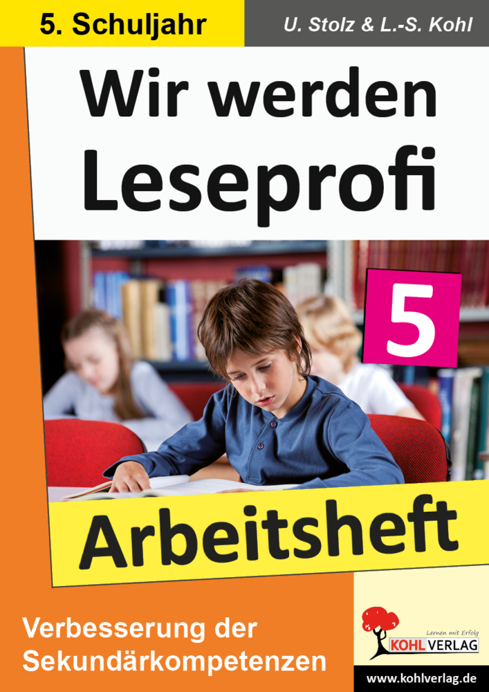 Wir werden Leseprofi - Arbeitsheft / Klasse 5 main product photo