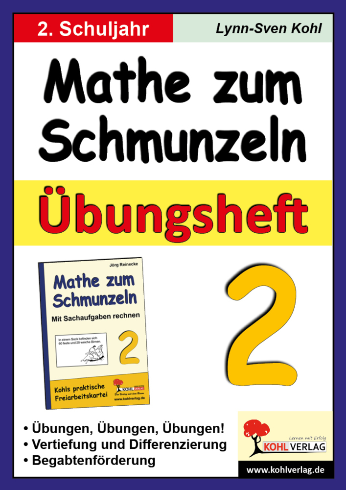 Mathe zum Schmunzeln - Übungsheft, 2. Schuljahr main product photo