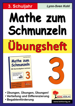 Mathe zum Schmunzeln - Übungsheft, 3. Schuljahr