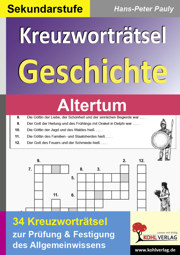 Kreuzworträtsel Geschichte / Altertum main product photo