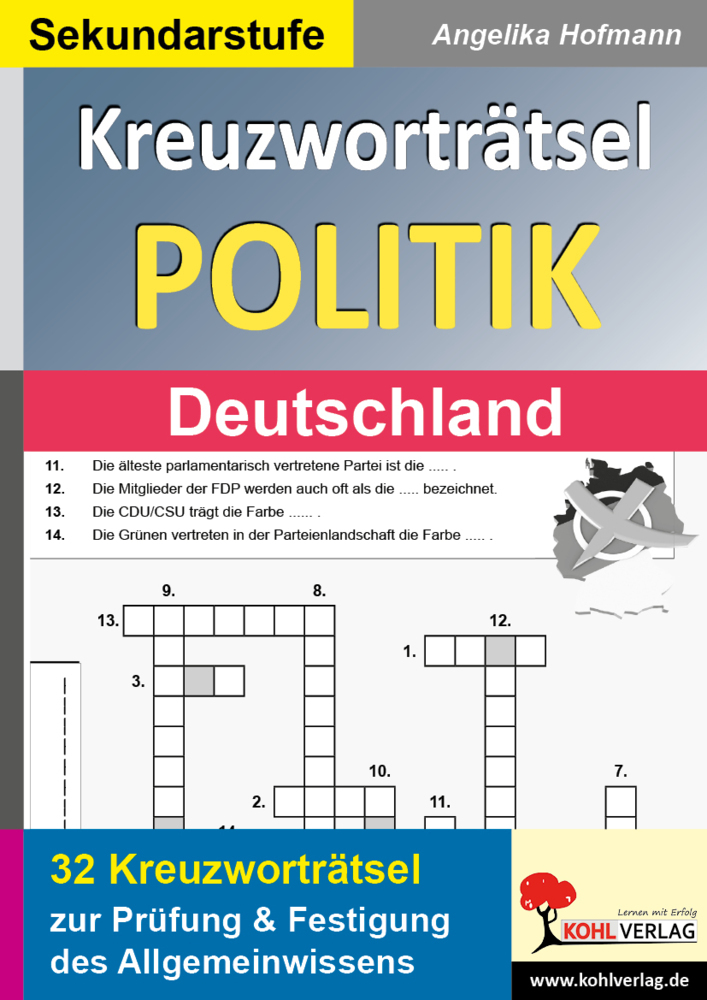 Kreuzworträtsel Politik / Deutschland main product photo