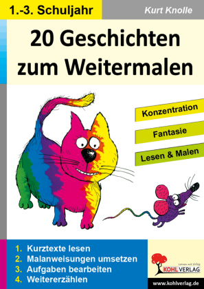 20 Geschichten zum Weitermalen - Band 1 (1./2. Schuljahr)
