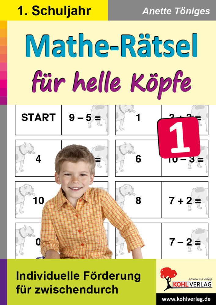 Mathe-Rätsel für helle Köpfe / Klasse 1 main product photo