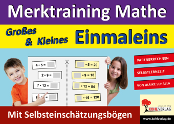 Merktraining Mathe - Großes und Kleines Einmaleins