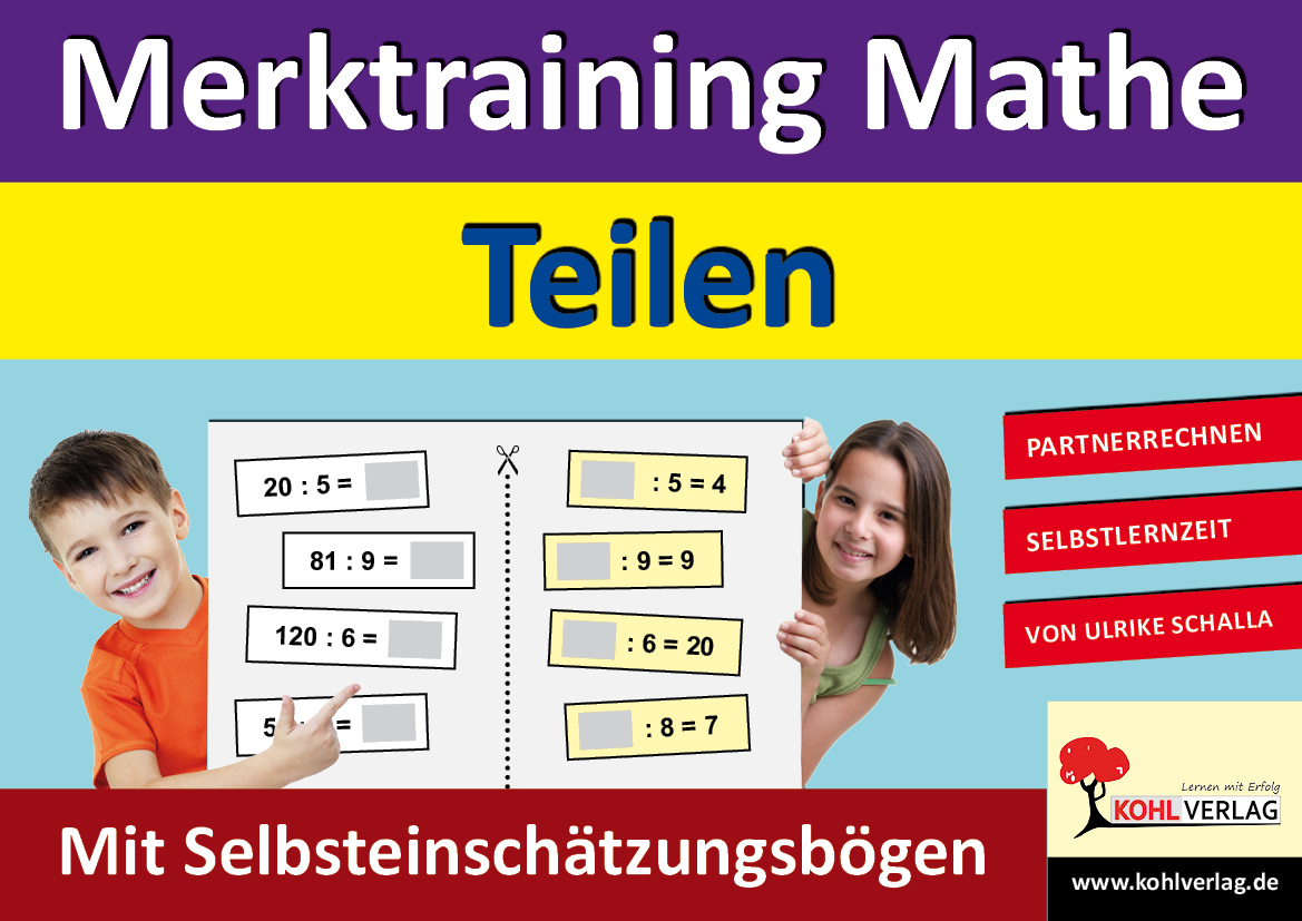 Merktraining Mathe - Teilen main product photo