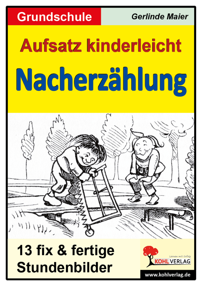 Aufsatz kinderleicht - Die Nacherzählung main product photo