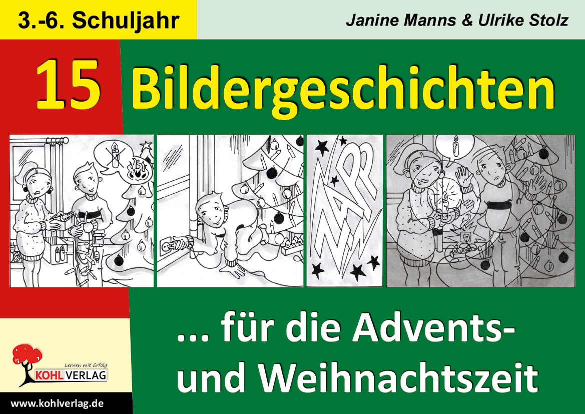 15 Bildergeschichten für die Advents- und Weihnachtszeit main product photo