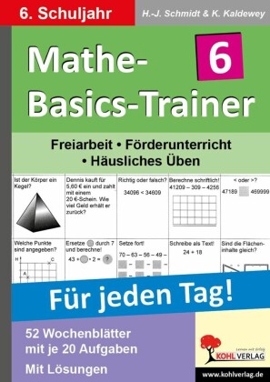 Mathe-Basics-Trainer / Klasse 6
