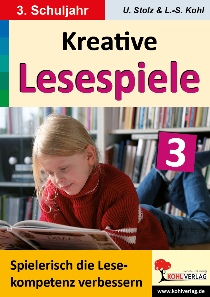 Kreative Lesespiele zur Verbesserung der Lesekompetenz / Klasse 3 main product photo