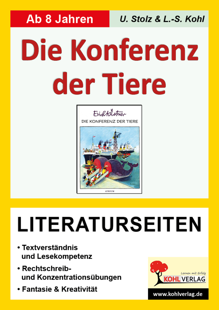 Die Konferenz der Tiere - Literaturseiten main product photo