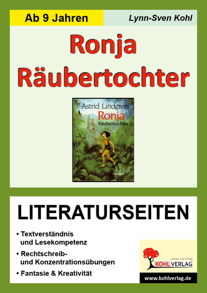 Ronja Räubertochter - Literaturseiten main product photo