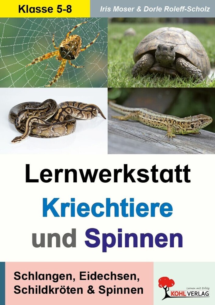 Lernwerkstatt Kriechtiere und Spinnen main product photo